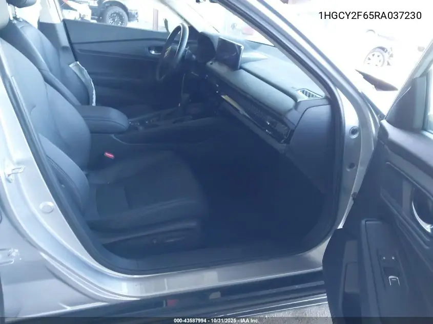1HGCY2F65RA037230 2024 Honda Accord Hybrid Ex-L