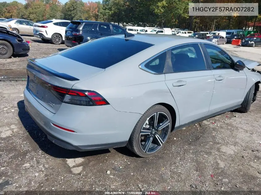 1HGCY2F57RA007282 2024 Honda Accord Hybrid Sport