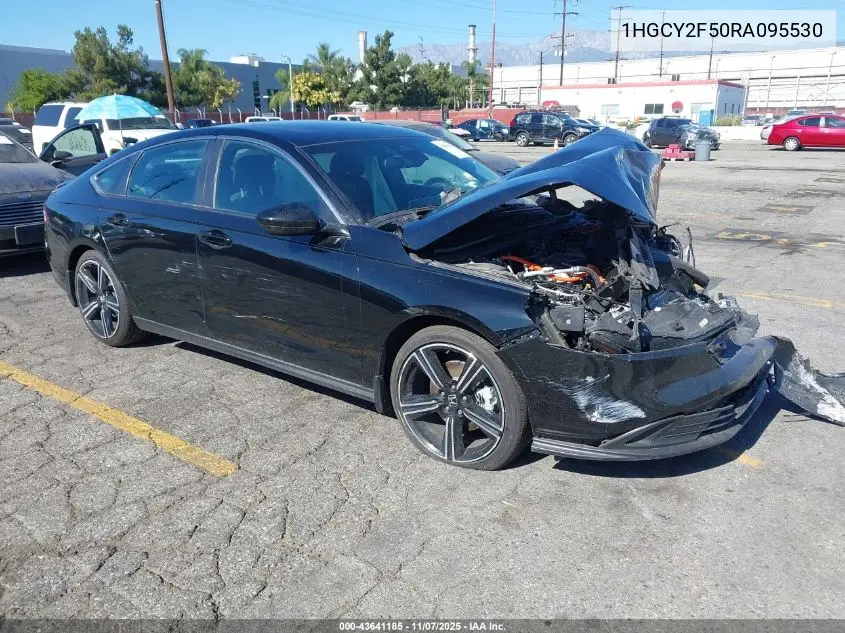 1HGCY2F50RA095530 2024 Honda Accord Hybrid Sport