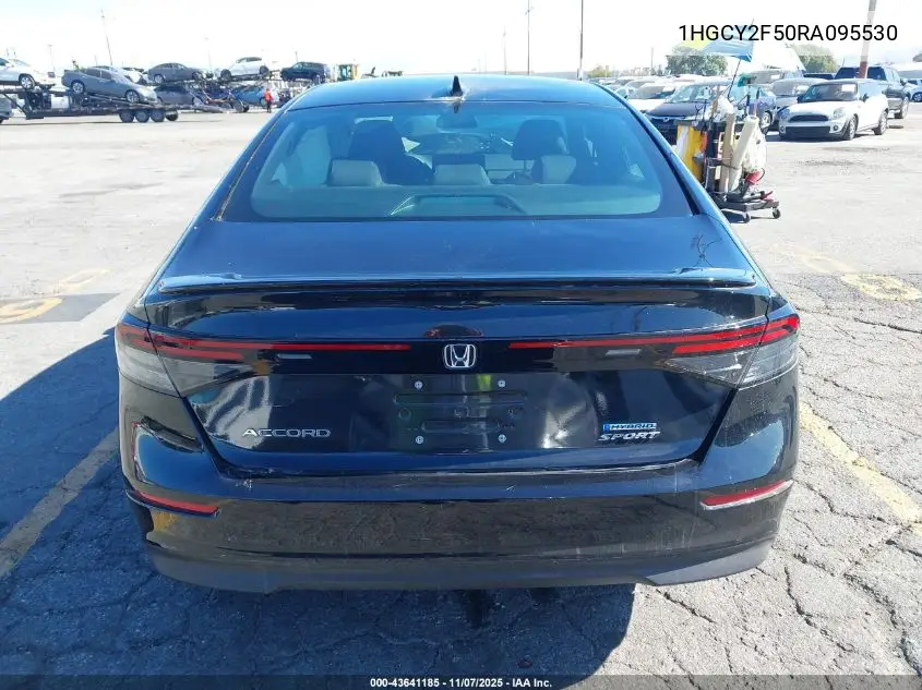 1HGCY2F50RA095530 2024 Honda Accord Hybrid Sport
