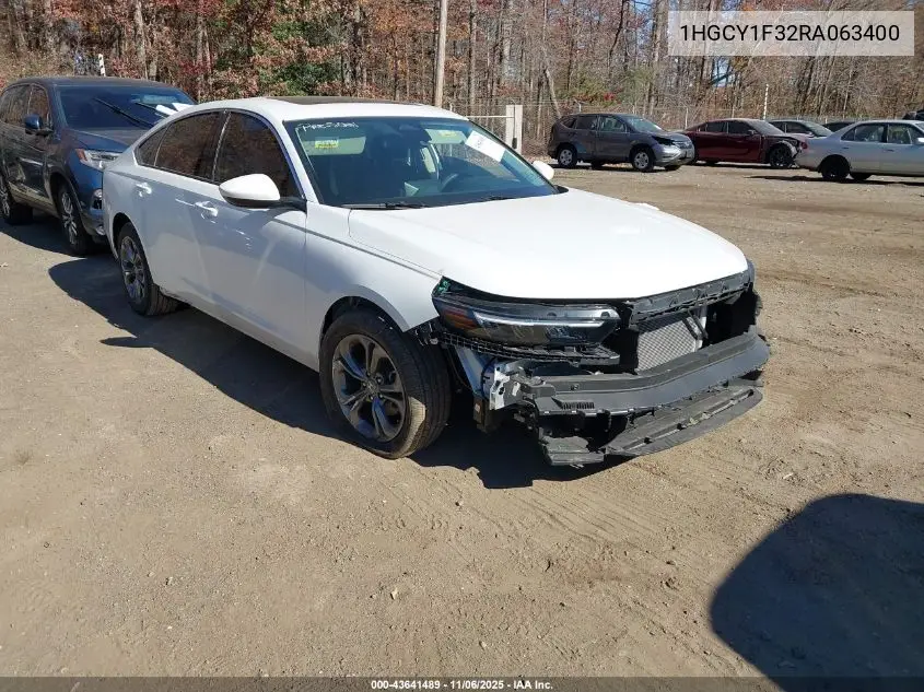 1HGCY1F32RA063400 2024 Honda Accord Ex
