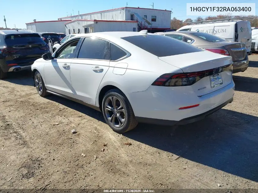 1HGCY1F32RA063400 2024 Honda Accord Ex