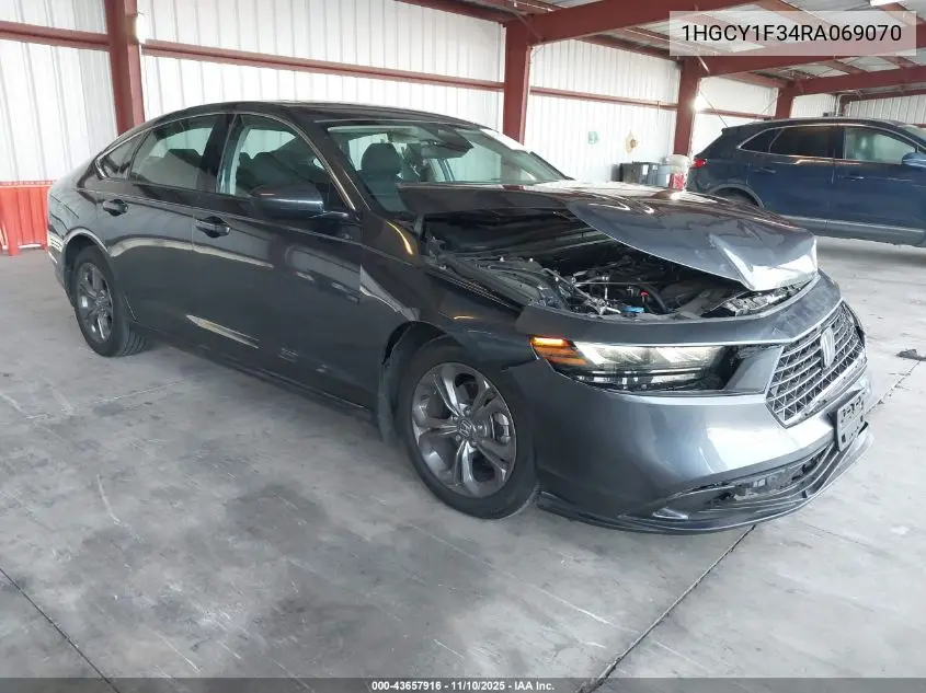1HGCY1F34RA069070 2024 Honda Accord Ex