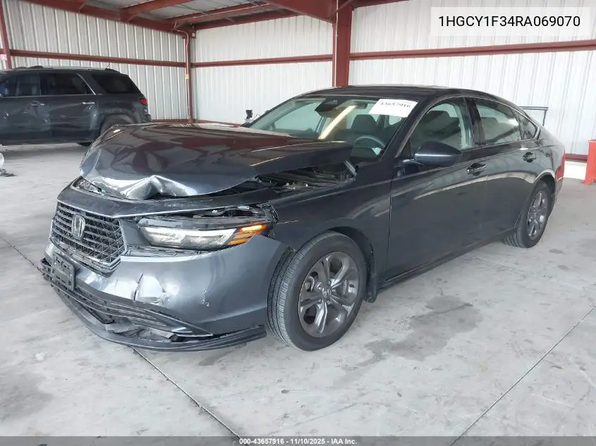1HGCY1F34RA069070 2024 Honda Accord Ex