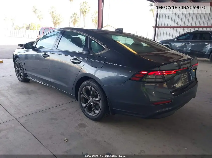 1HGCY1F34RA069070 2024 Honda Accord Ex