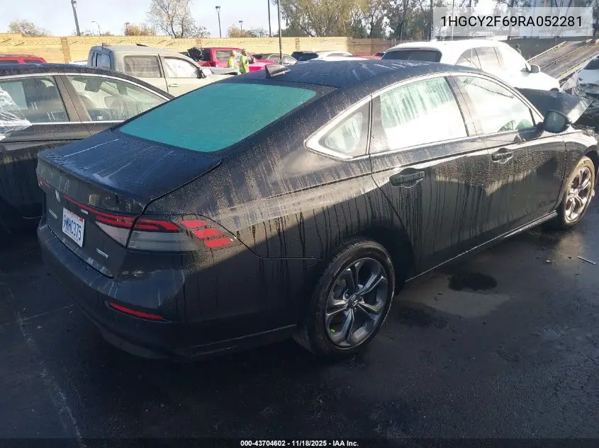 1HGCY2F69RA052281 2024 Honda Accord Hybrid Ex-L
