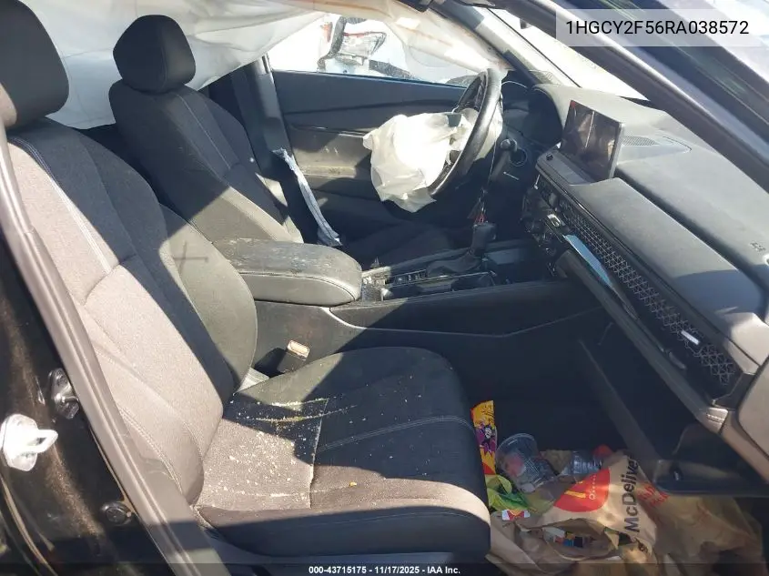 1HGCY2F56RA038572 2024 Honda Accord Hybrid Sport