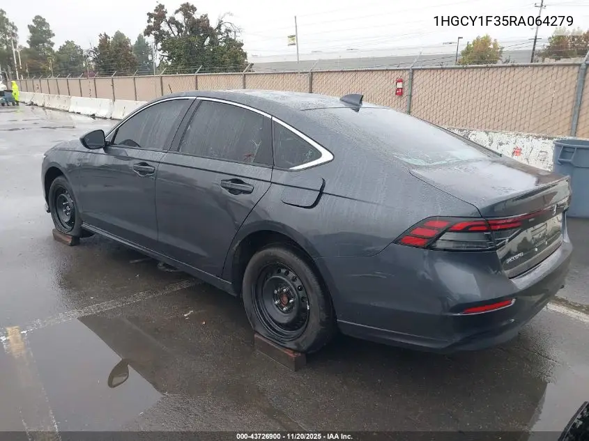 1HGCY1F35RA064279 2024 Honda Accord Ex