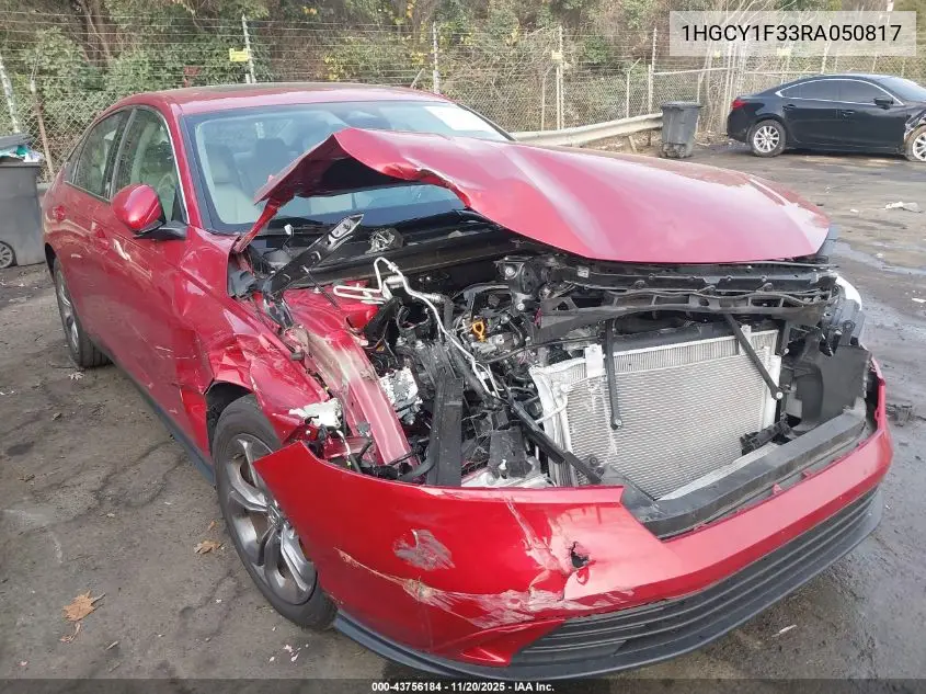 1HGCY1F33RA050817 2024 Honda Accord Ex