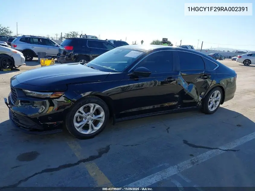1HGCY1F29RA002391 2024 Honda Accord Lx