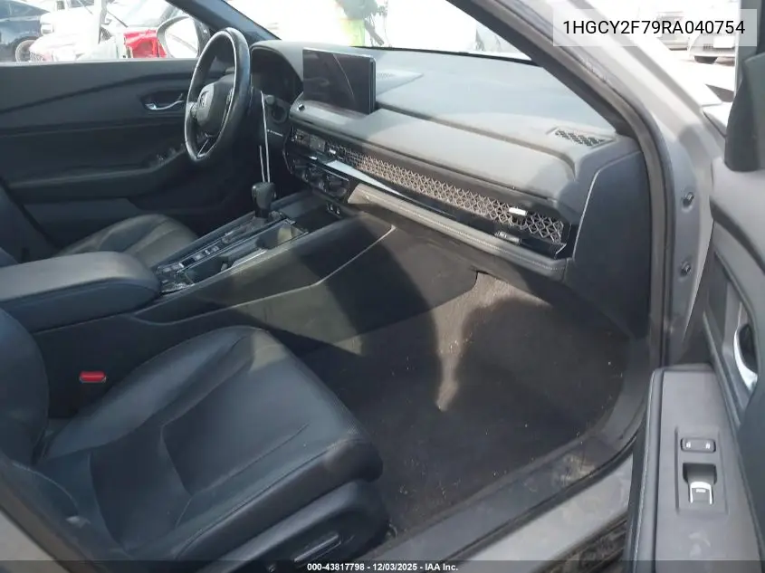 1HGCY2F79RA040754 2024 Honda Accord Hybrid Sport-L