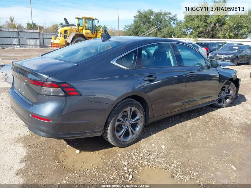 1HGCY1F37RA059813 2024 Honda Accord Ex