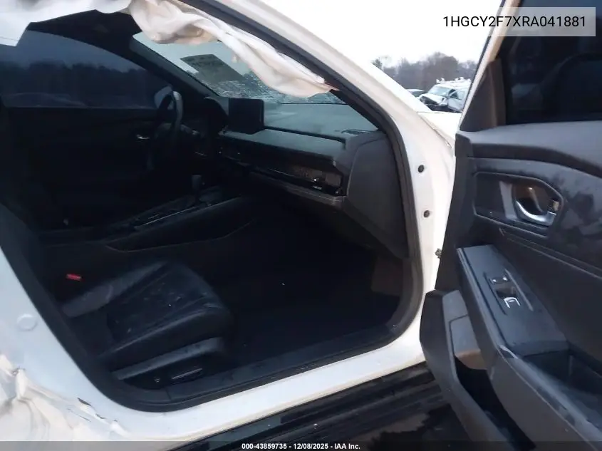 1HGCY2F7XRA041881 2024 Honda Accord Hybrid Sport-L