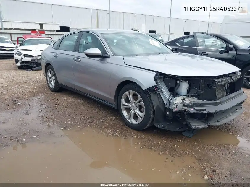 1HGCY1F25RA053371 2024 Honda Accord Lx