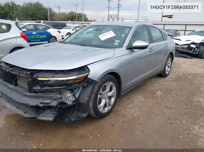 1HGCY1F25RA053371 2024 Honda Accord Lx