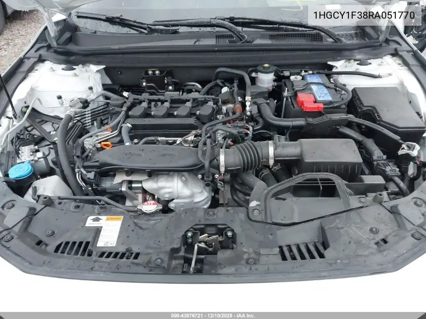 1HGCY1F38RA051770 2024 Honda Accord Ex