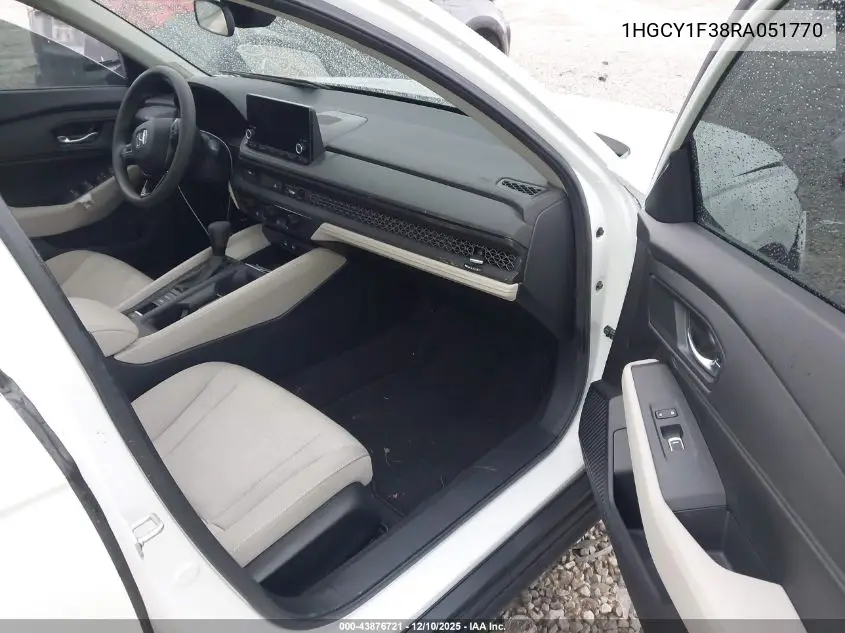 1HGCY1F38RA051770 2024 Honda Accord Ex