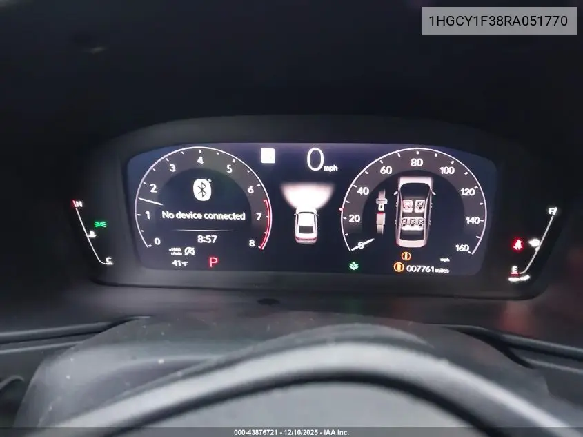 1HGCY1F38RA051770 2024 Honda Accord Ex