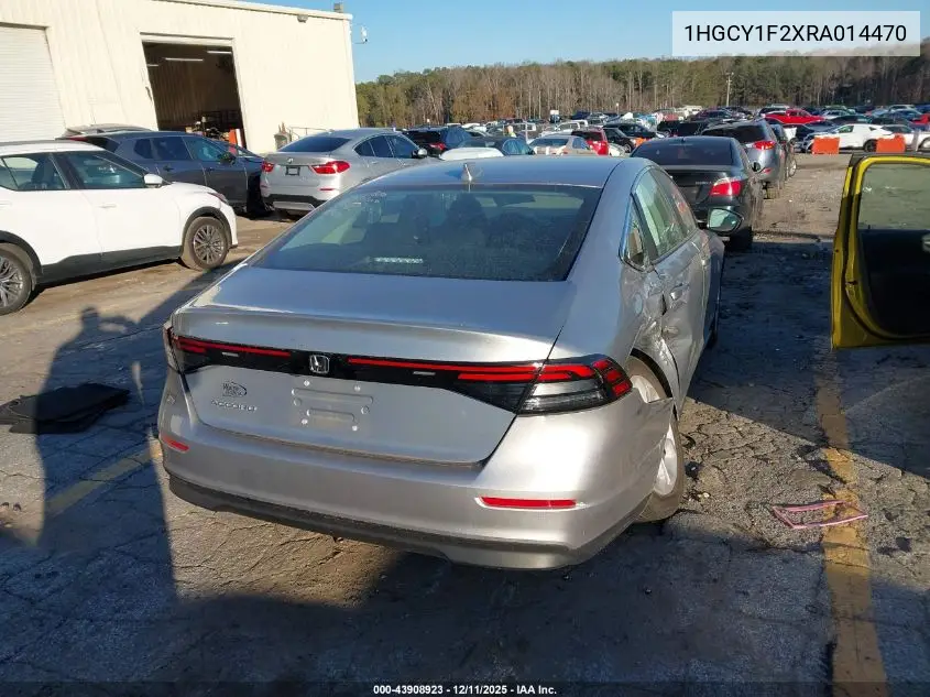 1HGCY1F2XRA014470 2024 Honda Accord Lx