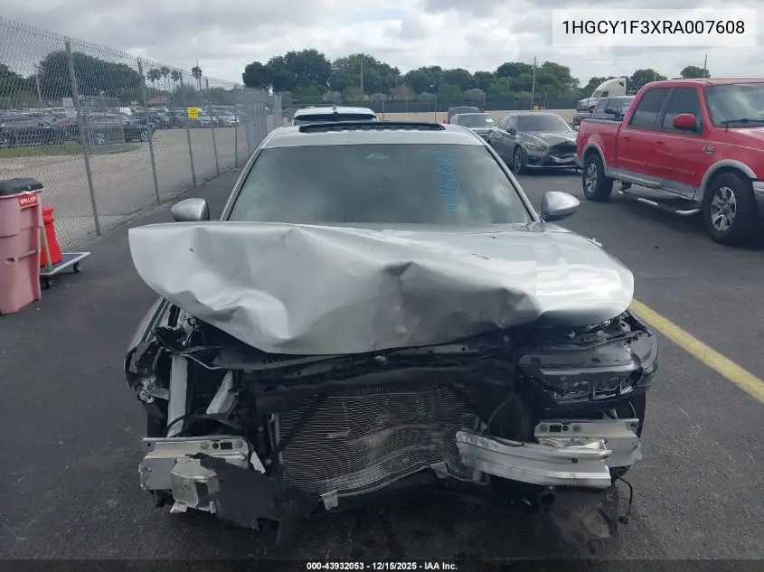 1HGCY1F3XRA007608 2024 Honda Accord Ex