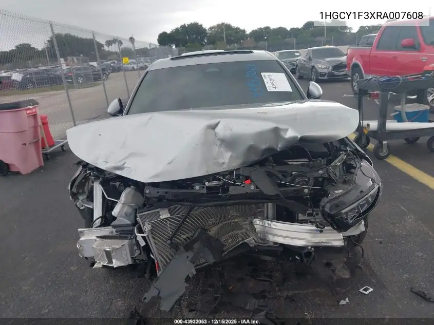 1HGCY1F3XRA007608 2024 Honda Accord Ex