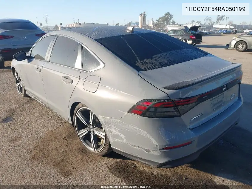 1HGCY2F54RA050199 2024 Honda Accord Hybrid Sport