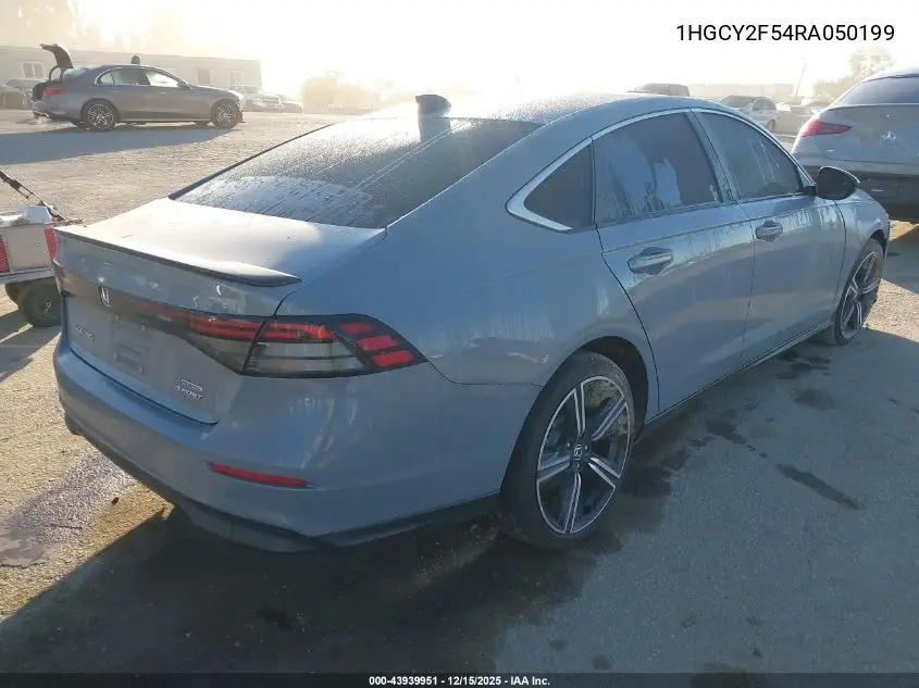 1HGCY2F54RA050199 2024 Honda Accord Hybrid Sport