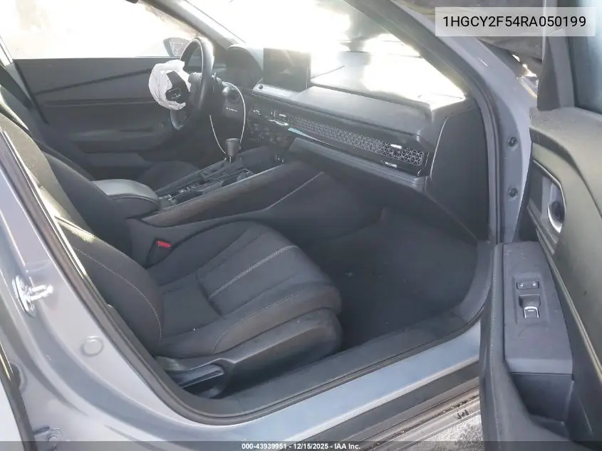 1HGCY2F54RA050199 2024 Honda Accord Hybrid Sport
