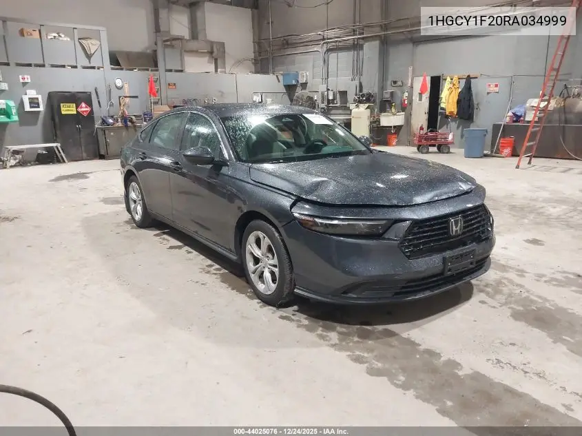 1HGCY1F20RA034999 2024 Honda Accord Lx