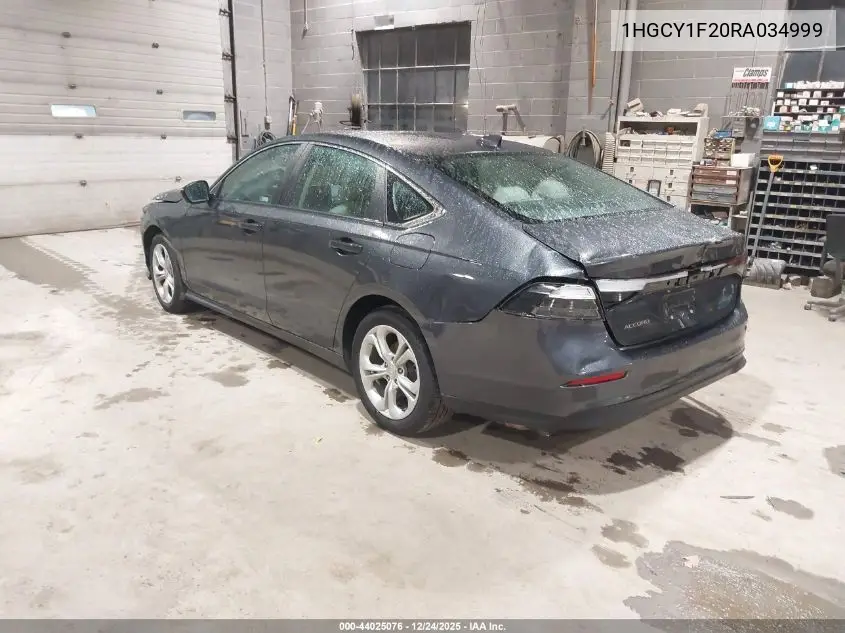 1HGCY1F20RA034999 2024 Honda Accord Lx
