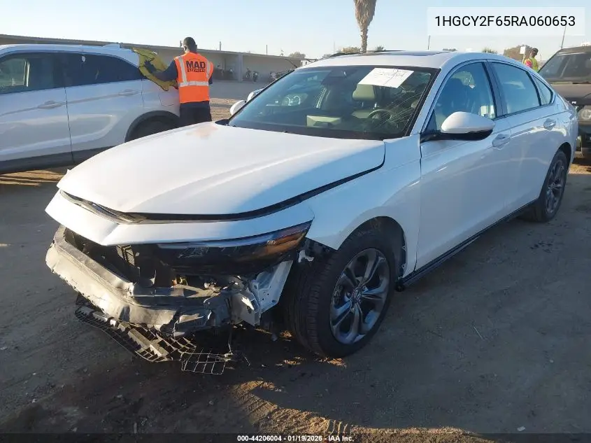 1HGCY2F65RA060653 2024 Honda Accord Hybrid Ex-L