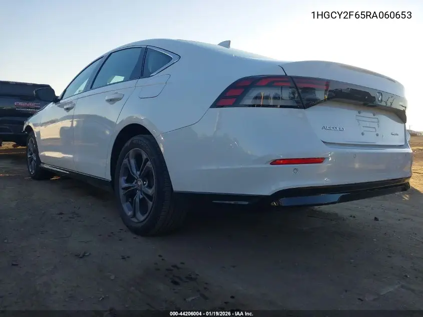 1HGCY2F65RA060653 2024 Honda Accord Hybrid Ex-L