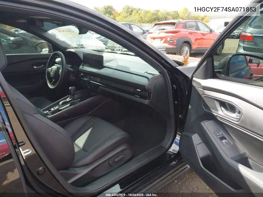 1HGCY2F74SA071853 2025 Honda Accord Hybrid Sport-L