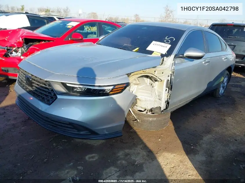 1HGCY1F20SA042798 2025 Honda Accord Lx