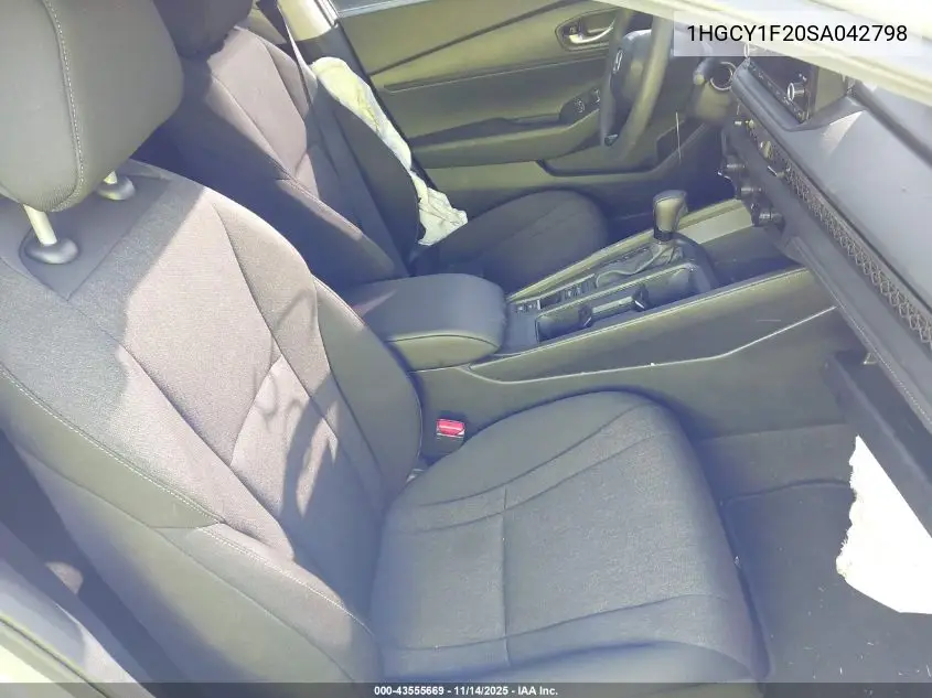 1HGCY1F20SA042798 2025 Honda Accord Lx