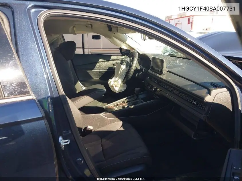 1HGCY1F40SA007731 2025 Honda Accord Se