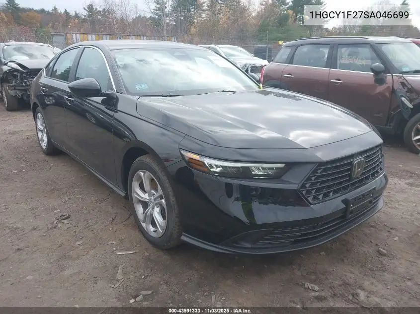 1HGCY1F27SA046699 2025 Honda Accord Lx
