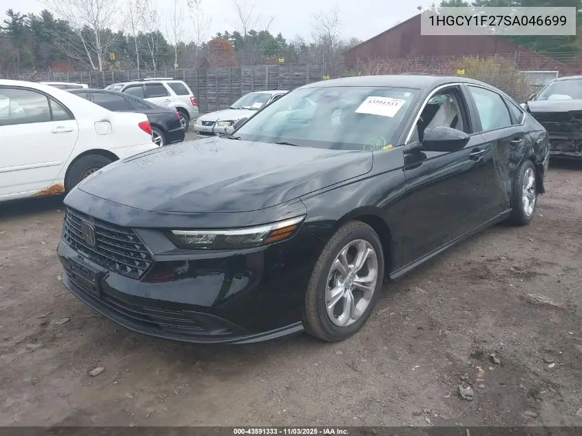 1HGCY1F27SA046699 2025 Honda Accord Lx