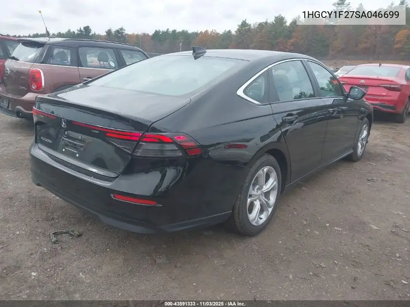 1HGCY1F27SA046699 2025 Honda Accord Lx