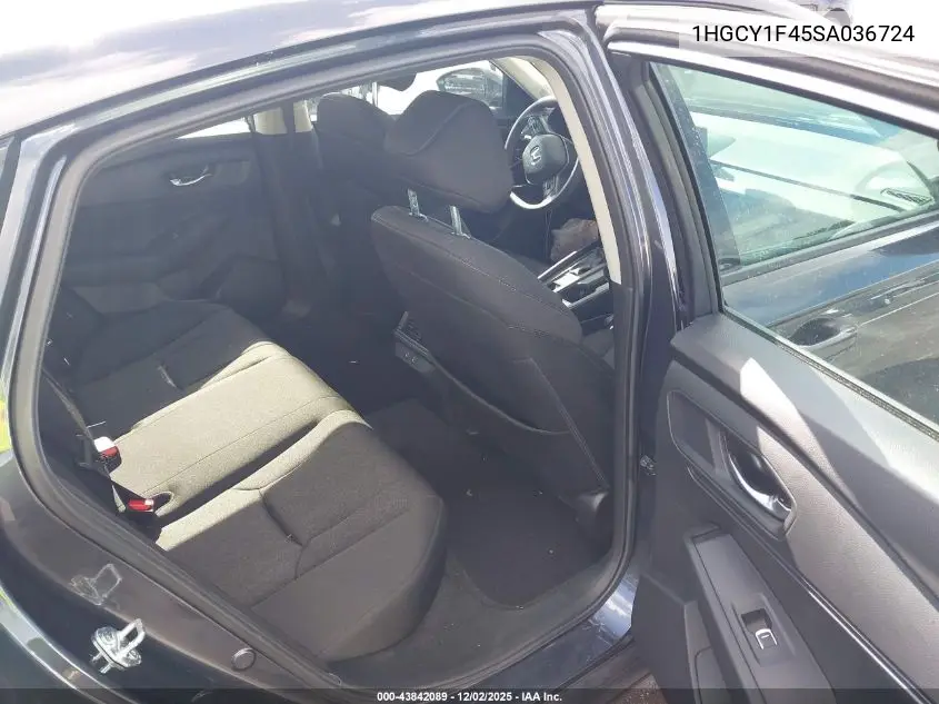 1HGCY1F45SA036724 2025 Honda Accord Se
