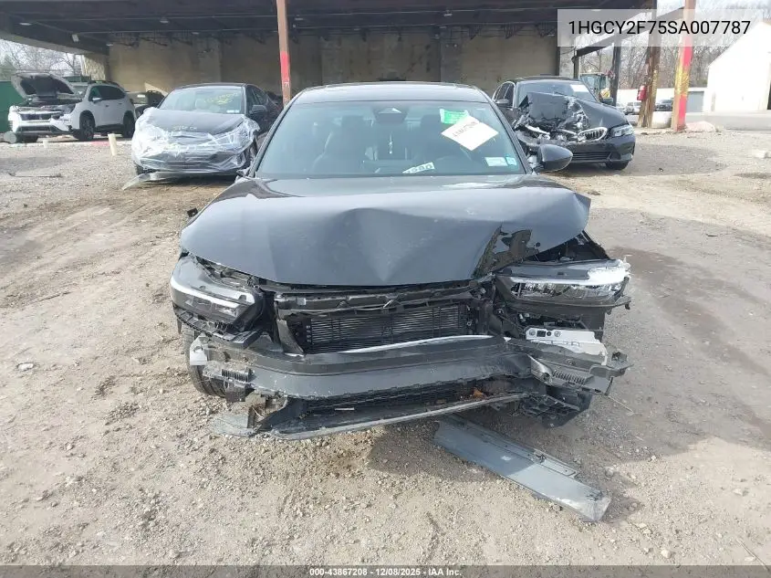 1HGCY2F75SA007787 2025 Honda Accord Hybrid Sport-L