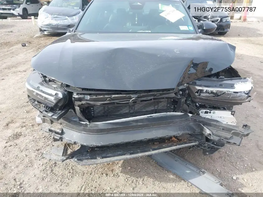 1HGCY2F75SA007787 2025 Honda Accord Hybrid Sport-L
