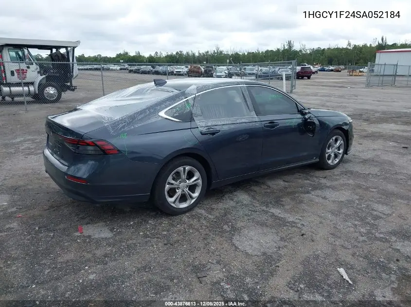 1HGCY1F24SA052184 2025 Honda Accord Lx