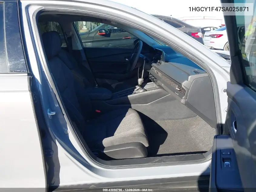 1HGCY1F47SA025871 2025 Honda Accord Se
