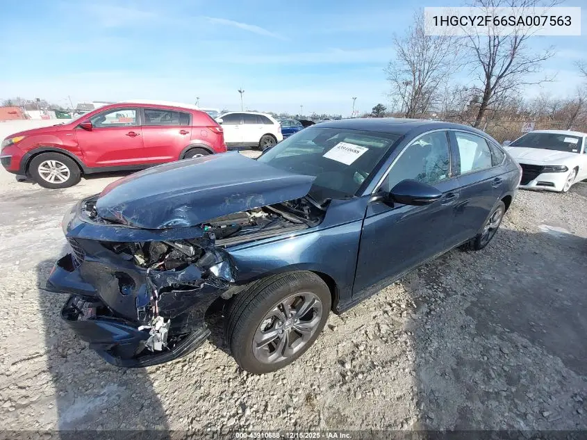 1HGCY2F66SA007563 2025 Honda Accord Hybrid Ex-L