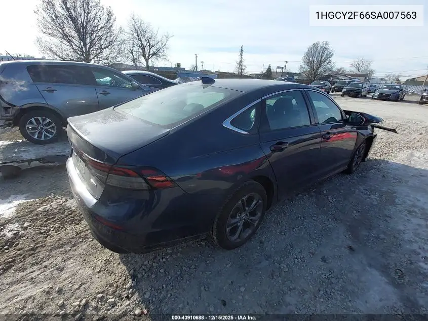 1HGCY2F66SA007563 2025 Honda Accord Hybrid Ex-L