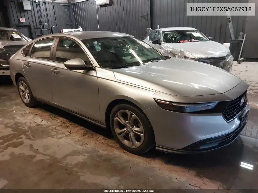 1HGCY1F2XSA067918 2025 Honda Accord Lx