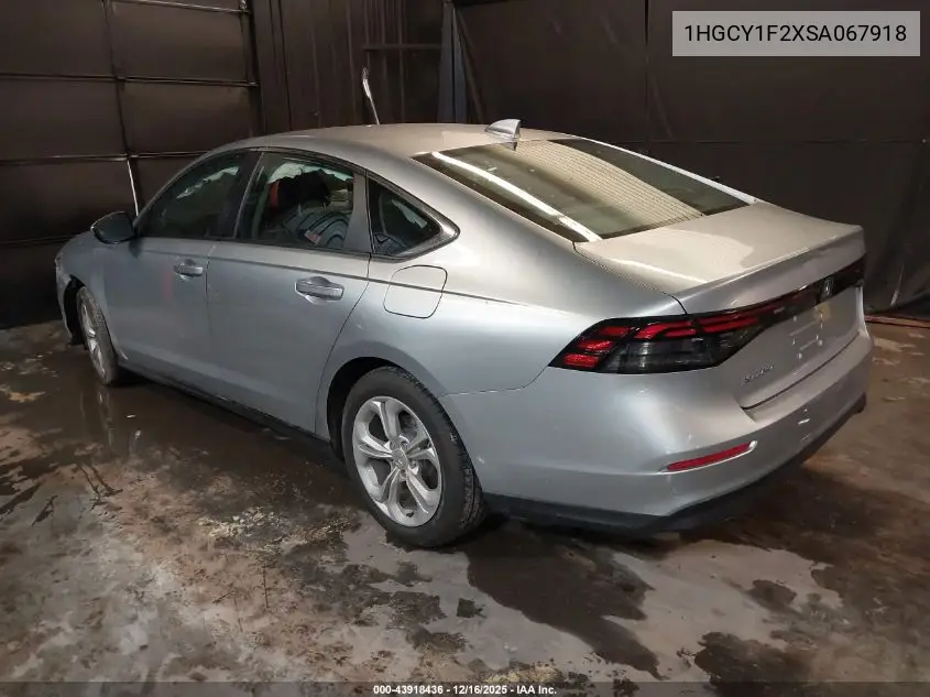 1HGCY1F2XSA067918 2025 Honda Accord Lx