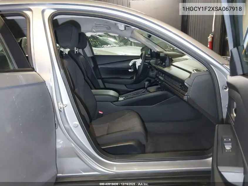1HGCY1F2XSA067918 2025 Honda Accord Lx
