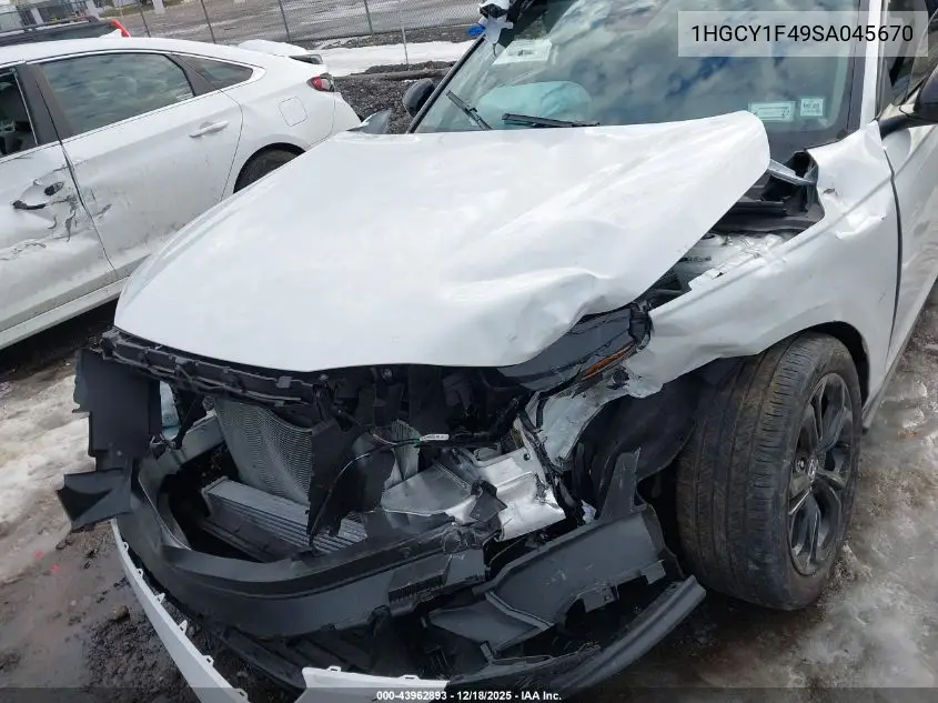 1HGCY1F49SA045670 2025 Honda Accord Se